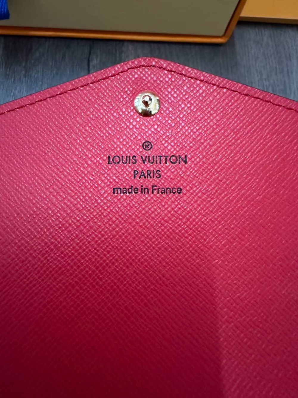 Louis Vuitton Brown Monogram Envelope Wallet with Gold-Tone Snap - Picture 8 of 16